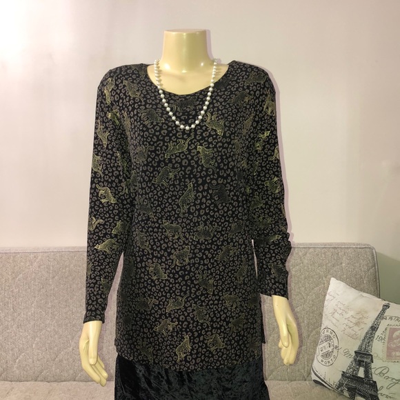 JAIPUR LONG SWEATER TUNIC SIZE L - Picture 2 of 4